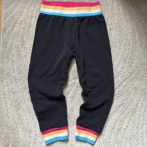 Butter Super Soft Patch Letter Jogger Sweat Pants